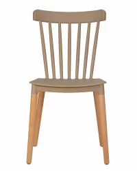 Стул обеденный DOBRIN THEO ножки светлый бук бежевый GR-03