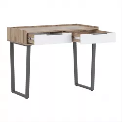 Стол универсальный Николь Мод. 5 Дуб Альпийский/Белый