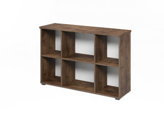 Стеллаж офисный LEMO L-69 Таксония шоколадная