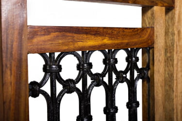 Стул Бомбей - 3417A палисандр, 45*44*100, натуральный (natural)