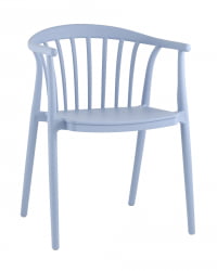 Стул Кампо пластик Голубой / Campo