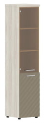 Шкаф колонка комбинированная с топом (левый) Torr LUX TLHC 42.2 L Сосна Эдмонд Капучино