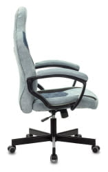 Кресло игровое Бюрократ VIKING 6 KNIGHT BL FABRIC Синий