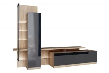 Тумба ТВ Кёльн ЛД.674.010.000 Дуб Золотой/Антрацит
