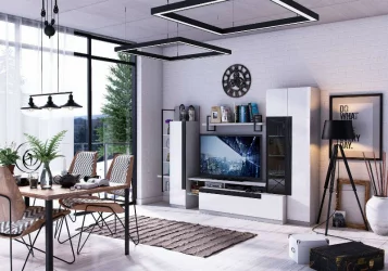 Тумба ТВ Кёльн ЛД.674.010.000 Метрополитан/Белый