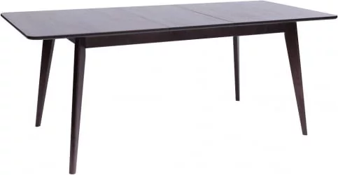 Стол обеденный Пегас Плус 160кс95 Эмаль белая Морилка Дуб золотой / Plus 160x95