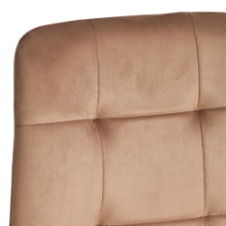 Металлический стул CHILLY (mod. JSC-220) Велюр/металл , 44,5х52,5х88 см, Brown (коричневый) HLR11 / орех