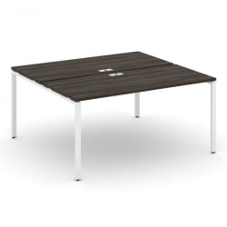 Рабочая станция двухсторонняя на 2 места CONCEPT CN.DRS-004 Дуб Мали Белый