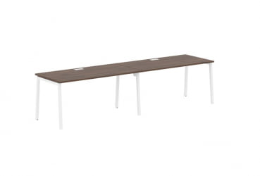 Бенч-система ЕДИС ЕЛВСТ 3180 Дуб Денвер темный Белый / EDIS ELWST