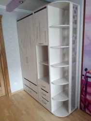 Стеллаж в детскую Мегаполис 55.05 Сосна Астрид