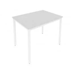 Стол письменный на металлокаркасе СЛИМ СЙСТЕМ С.СП-3 Серый-Белый / SLIM SYSTEM