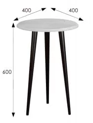 Стол в гостиную BeautyStyle 2 Дуб дымчатый/венге