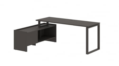 Стол с тумбой EDIS EQCT 19614 Мокко