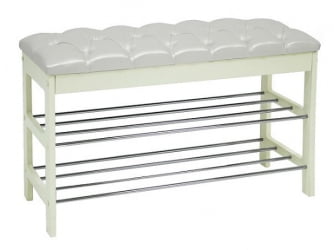 Банкетка Грейс Молочный дуб Кремовый