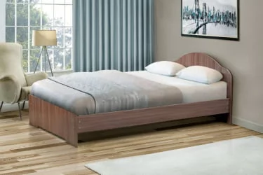 Кровать на уголках №3 1600*1900 Ясень Шимо светлый