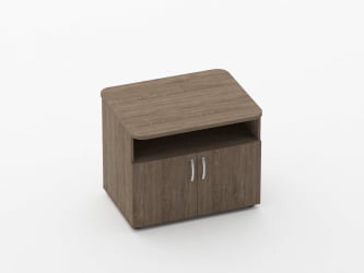 Тумба под оргтехнику Глассй 3.16.10 Дуб Верцаска / Glassy