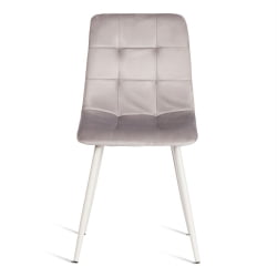 Дизайнерский стул CHILLY (mod. 7094-1) вельвет/металл, 44,5х52,5х86 см, pink (розовый) HLR39 / натуральный