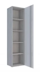 Пенал Палермо Юниор 02 Ясень шимо светлый Белый глянец