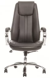 Кресло для руководителя Еверпроф Лонг ТМ Экокожа Черный / Everprof Long TM