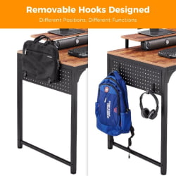 Геймерский стол EUREKA ZX-SS120B-RBB Brown