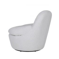 Кресло лаунж Fir светло-серый