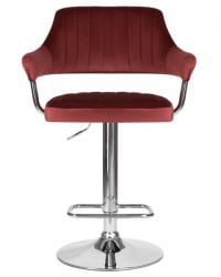 Стул барный DOBRIN CHARLY (винный велюр (MJ9-35)) 2 шт
