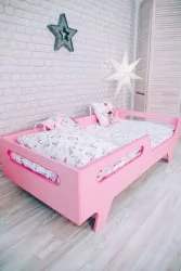 Кровать детская Бэби Розовый