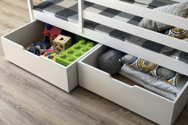 Ящик для детской кровати RooRoom VK-7 Белые
