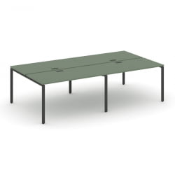 Рабочая станция двухсторонняя на 4 места CONCEPT CN.DRS-008 Кобо Антрацит