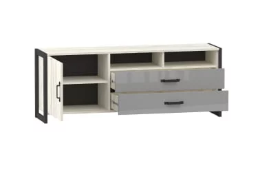 Тумба Техно ЛД.678.020.000 Дуб Крафт белый/Серый шифер