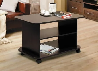 Стол журнальный №5 Ясень шимо светлый