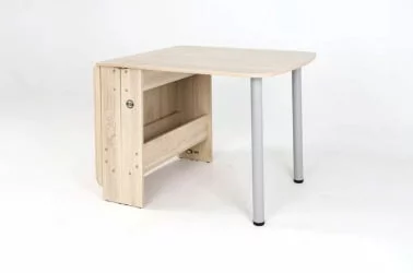 Овальный стол Оригами Ясень Шимо светлый