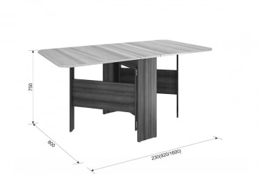 Стол-тумба Мечта 2 KM-0005 дуб сонома/белый