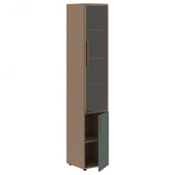 Шкаф-колонка комбинированный (правый) VELION VHCS 40.2 R Нефрит Кобра