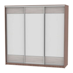 Шкаф-купе B-230х235х60-3(ЯШТ-ЯШС-D8D8D8)