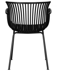 Стул обеденный ДОБРИН РОСС (черный (Б-03) без подушки) 4 шт / DOBRIN ROSS (B-03)