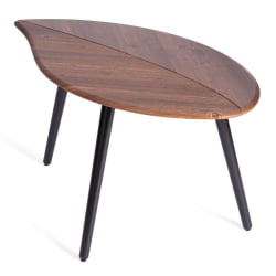 Журнальный стол RIMMINI мдф, 77х78х50,4 см, орех кантри/черный