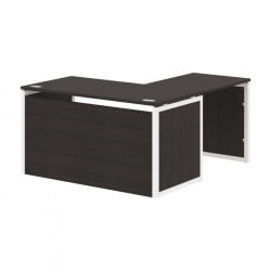 Стол письменный угловой левый XTEN-QP XQPCT 1415H L Дуб Юкон Белый