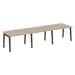 Стол переговорный (3 столешницы) ОНИКС ВООД ОВ.ПРГ-3.2 Дуб Аттик/Темный / ONIX WOOD OW.PRG-3.2