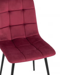 Стул Одди велюр красный 4 шт. комплект