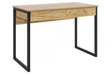 Стол Юниор SMU-01 дуб крафт золотой/черный муар