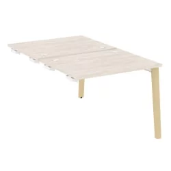 Стол-приставка двойной к опорным элементам ONIX WOOD OW.D.SPR-1.8 Денвер Светлый/Светлый
