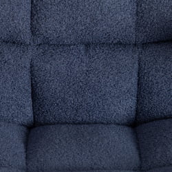 Кресло офисное Lugano ткань teddy, темно-синий