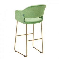 Кресло Бар Oscar Б Green/Линк золото