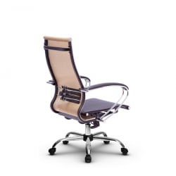 Кресло офисное МЕТТА B 2m 9/K131, Основание 17833 Комплект 2 Золотой ротанг Черное