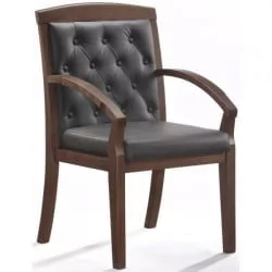 Конференц-кресло Echair-422 KR 325295 Черное