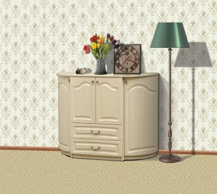 Комод Комодино-3 Дуб беленый Туя светлая_0