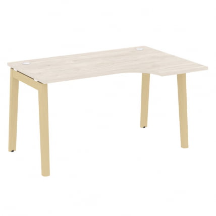 Стол эргономичный правый ONIX WOOD OW.SA-2(R) Денвер Светлый/Светлый_0