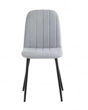Стул Easy велюр светло-серый 4 шт. комплект_2