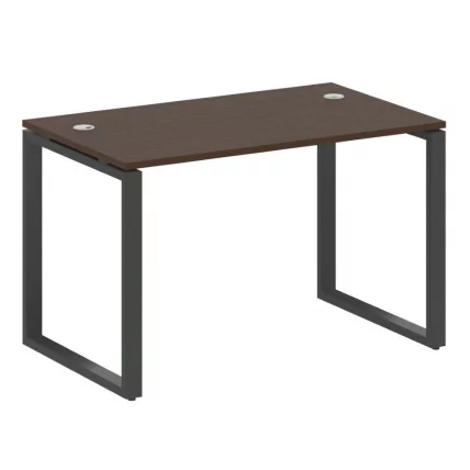 Стол письменный на О-образном м/к METAL SYSTEM БО.СП-2 Венге/Антрацит_0